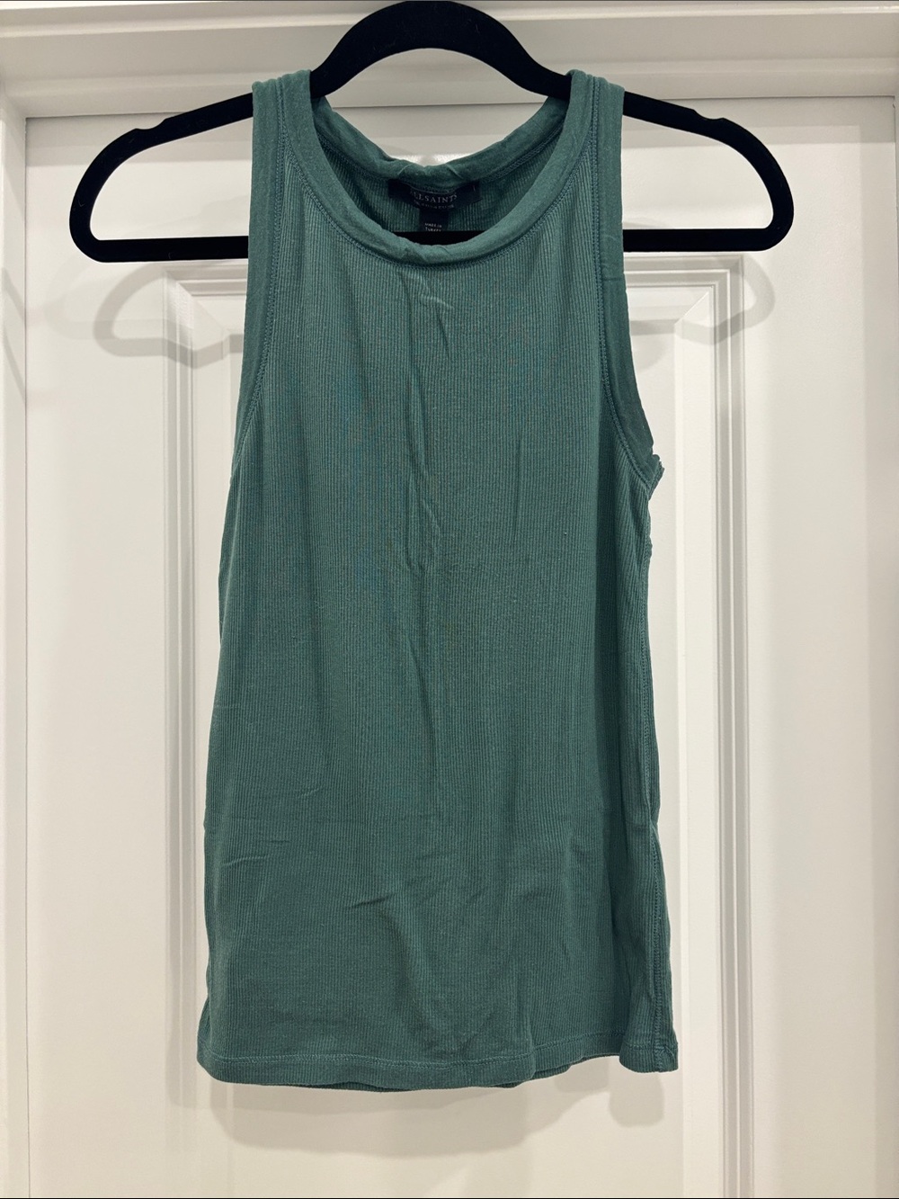 all saints ribbed tank